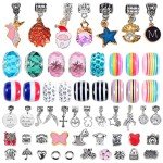 Unicorn Charm Bracelet Making Kit for Girls