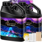 Bsrezn 96OZ Clear Epoxy Resin Kit for Crafts