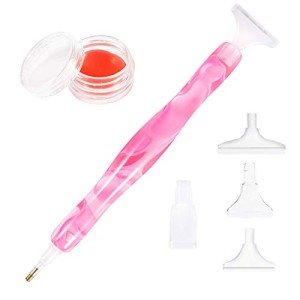 Handmade Resin Diamond Painting Pen - Pink