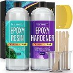 Clear Epoxy Resin Kit for Crafts and Art
