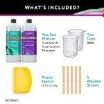 Clear Epoxy Resin Kit for Crafts and Art