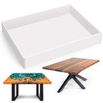 Large Rectangle Resin Table Molds for DIY Art