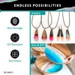 Clear Epoxy Resin Kit for Crafts and Art