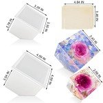 Large Silicone Cube Resin Molds for DIY Art