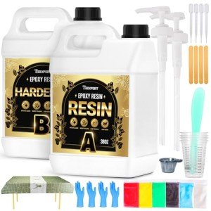 Teexpert 76OZ Clear Epoxy Resin Art Kit