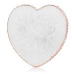 Heart Shaped Resin Nail Art Mixing Palette