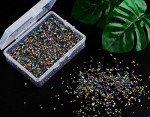 Metallic Crushed Glass Chips for Resin Art
