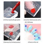 12Pcs Mini Resin Casting Molds for Nail Art