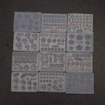 12Pcs Mini Resin Casting Molds for Nail Art