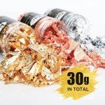 Gold Leaf Flakes Kit for Resin Art and Crafts