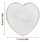 Heart Shaped Resin Nail Art Mixing Palette