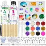 Beginner Resin Jewelry Making Kit - 82 Pieces