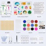 Beginner Resin Jewelry Making Kit - 82 Pieces