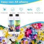 Clear Bubble-Free Epoxy Resin Kit for Art