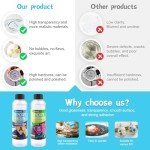 Clear Bubble-Free Epoxy Resin Kit for Art