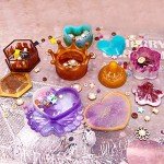 43-Piece Silicone Resin Molds Set for Crafts