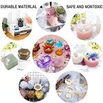 43-Piece Silicone Resin Molds Set for Crafts