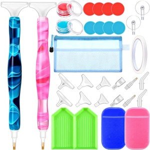 31-Piece DIY Diamond Tools Kit for Resin Art