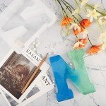 Large Resin Letter Molds - 7 Inch, A to Z