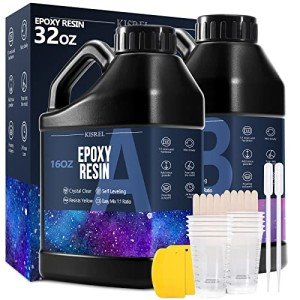 Crystal Clear Epoxy Resin Kit - 32OZ