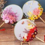 3 Pack Dried Pressed Leaf Flowers for Resin Art