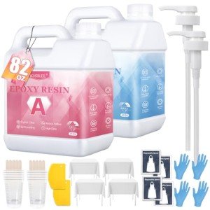 Crystal Clear 82oz Epoxy Resin Kit for Art