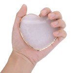 Heart Shaped Resin Nail Art Mixing Palette