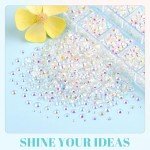 Jelly Resin Rhinestones with Jewelry Glue for Crafts