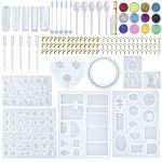 229Pcs Jewelry Casting Molds and Tools Set