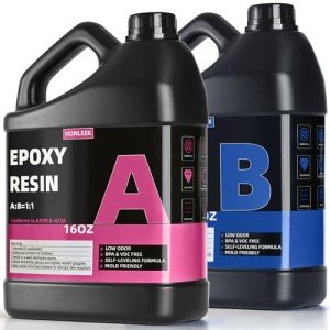 Honleek 32oz Epoxy Resin Kit for Art & Crafts