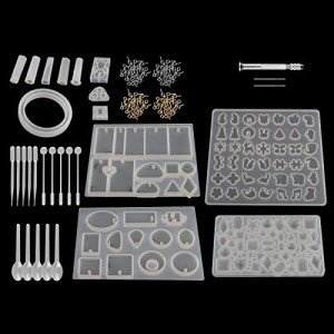 229-Piece DIY Resin Jewelry Making Kit