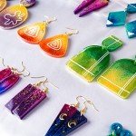 Resin Jewelry Making Kit with 171 Earring Molds