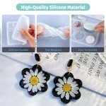 128-Piece Resin Jewelry Molds and Keychain Kit