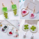 128-Piece Resin Jewelry Molds and Keychain Kit