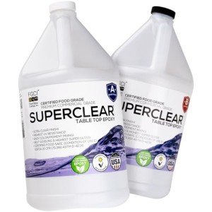 Superclear 2 Gallon Epoxy Resin Kit - Food Safe