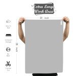 Extra Large Nonstick Silicone Craft Mat - Gray