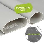 Extra Large Nonstick Silicone Craft Mat - Gray