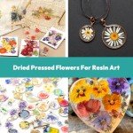 58PCS Dried Pressed Flowers for Resin Art