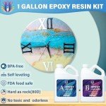 1 Gallon Epoxy Resin Kit - Clear & Food Safe