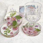 6-Cavity Deep Round Coaster Molds for Resin