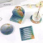 Silicone Coaster Molds Set for Resin Art