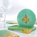 Silicone Coaster Molds Set for Resin Art