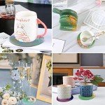 Silicone Coaster Molds Set for Resin Art