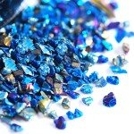 12 Color Crushed Glass Glitter for Resin Art