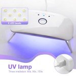 UV Resin Jewelry Kit with Molds and Light