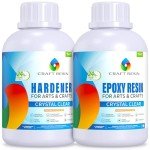 Crystal Clear Epoxy Resin Kit for DIY Art