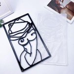 Resin Art Molds for Wall Decor and Body Art