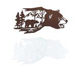 Bear Silicone Mold for Mountain and Forest Decor