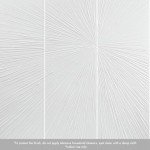 Sunburst Modern Resin Wall Art - 3 Pieces