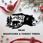 Bear Silicone Mold for Mountain and Forest Decor